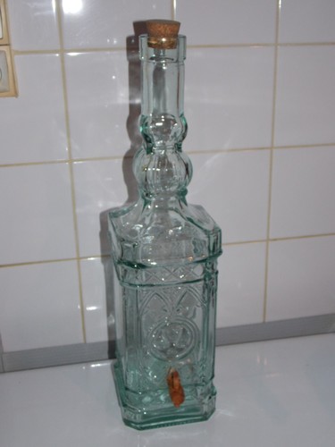 Grande bouteille verre avec - bouteille, en